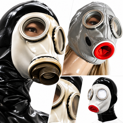 Latex Gasmasken