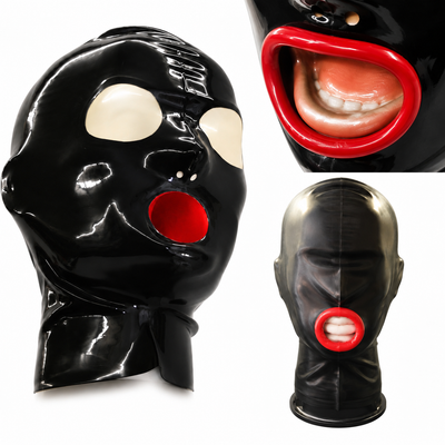 Lips & Kondom Latexmasken