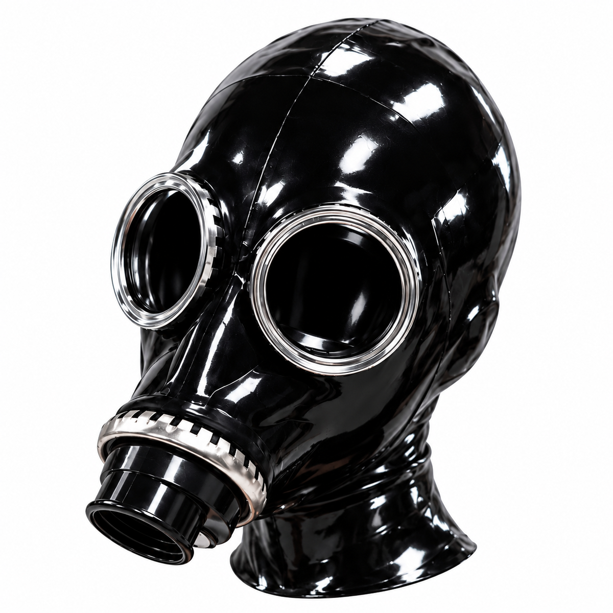 Latexmaske "Big Mask 1 Black“