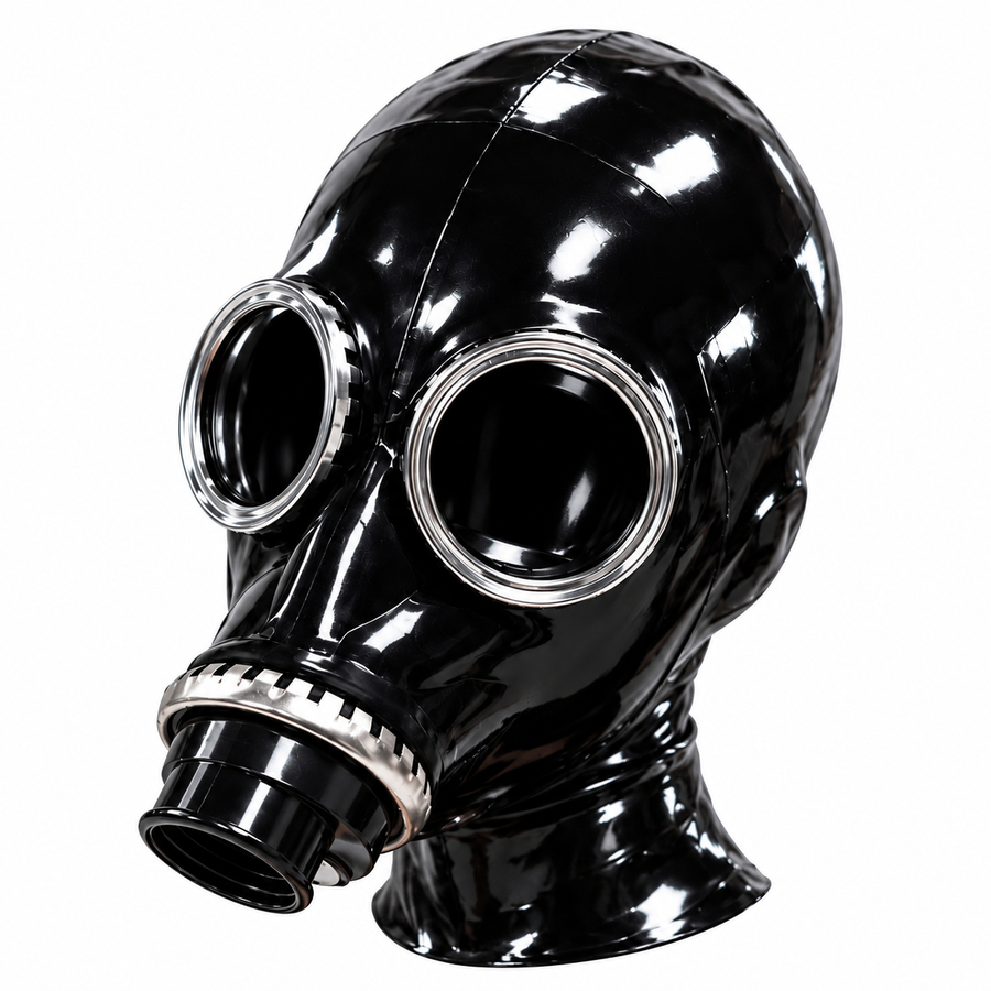 Latexmaske "Big Mask 1 Black“
