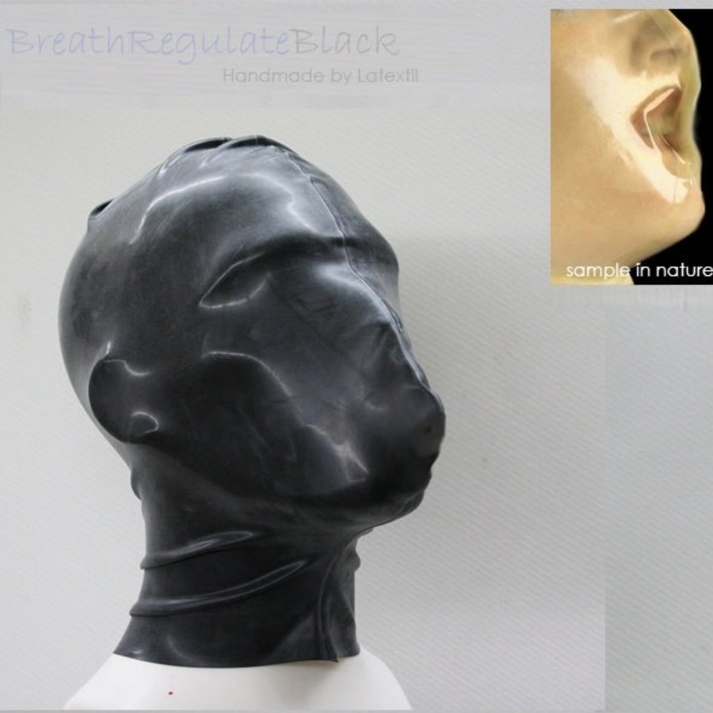 Masque en latex « Breath Regulate »