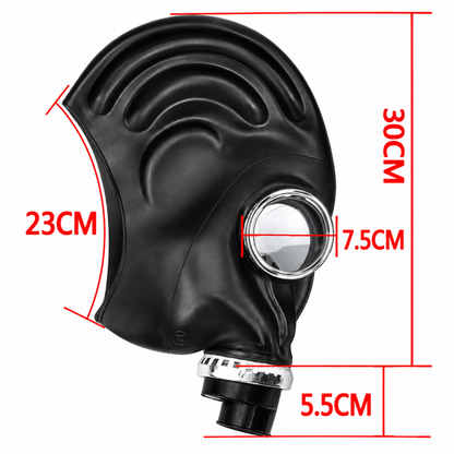 GP-5 Gasmaske | Sowjetische Gasmaske aus Gummi, Einheitsgröße