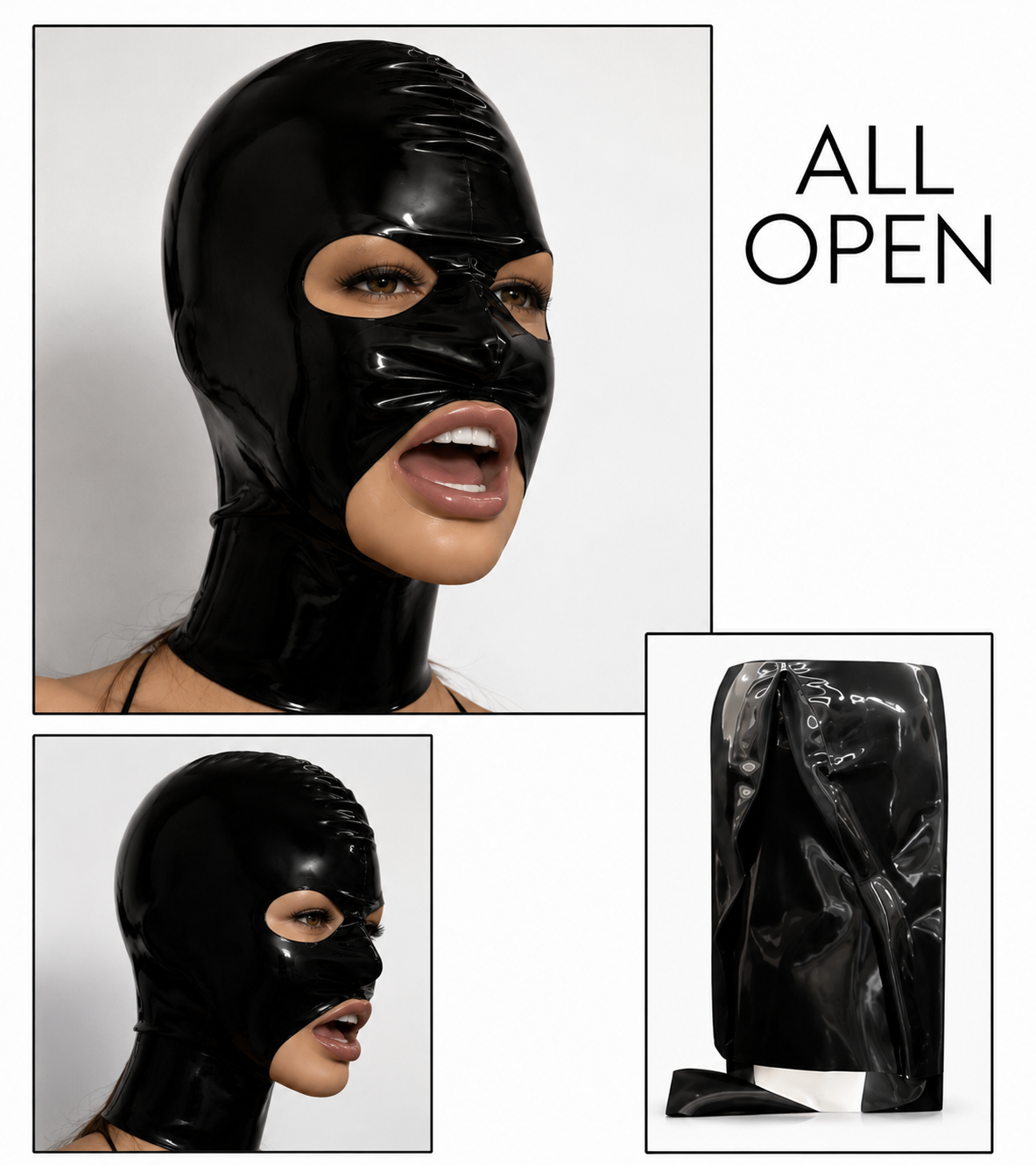 Latexmaske "All Open“