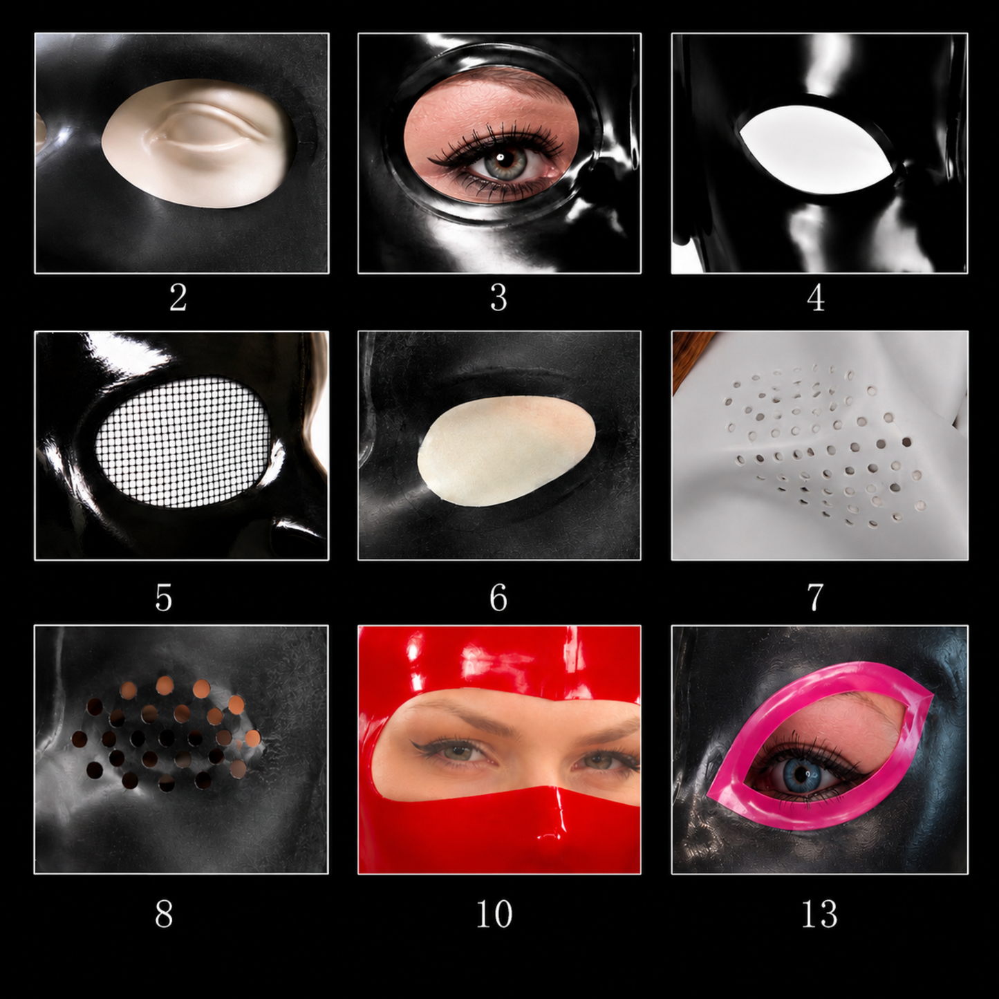 Configurateur de masque en latex - DIY