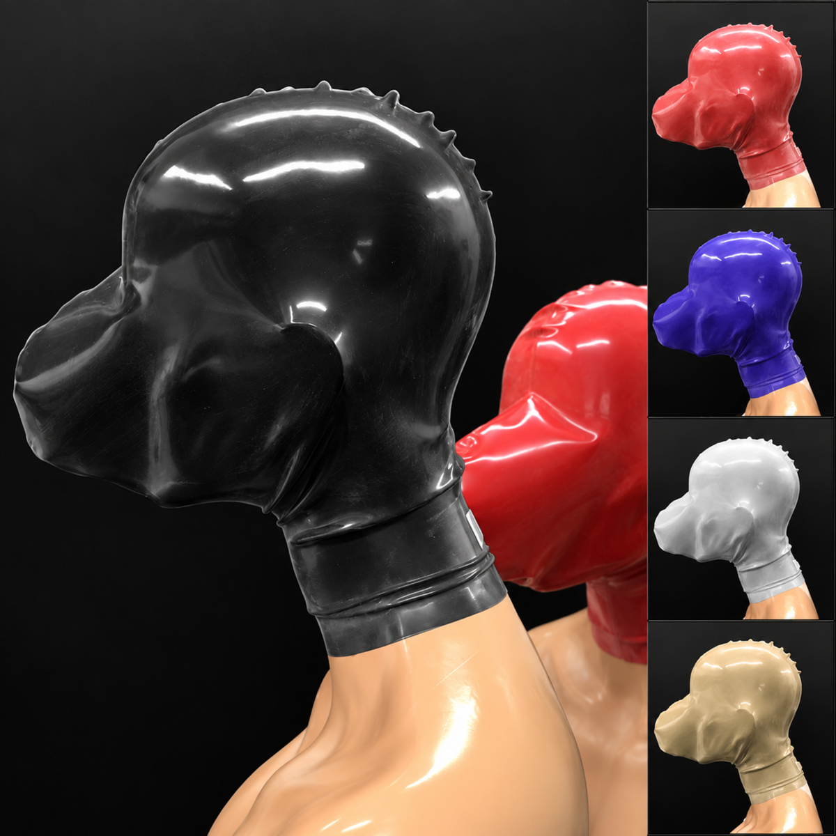 Latexmaske Breather