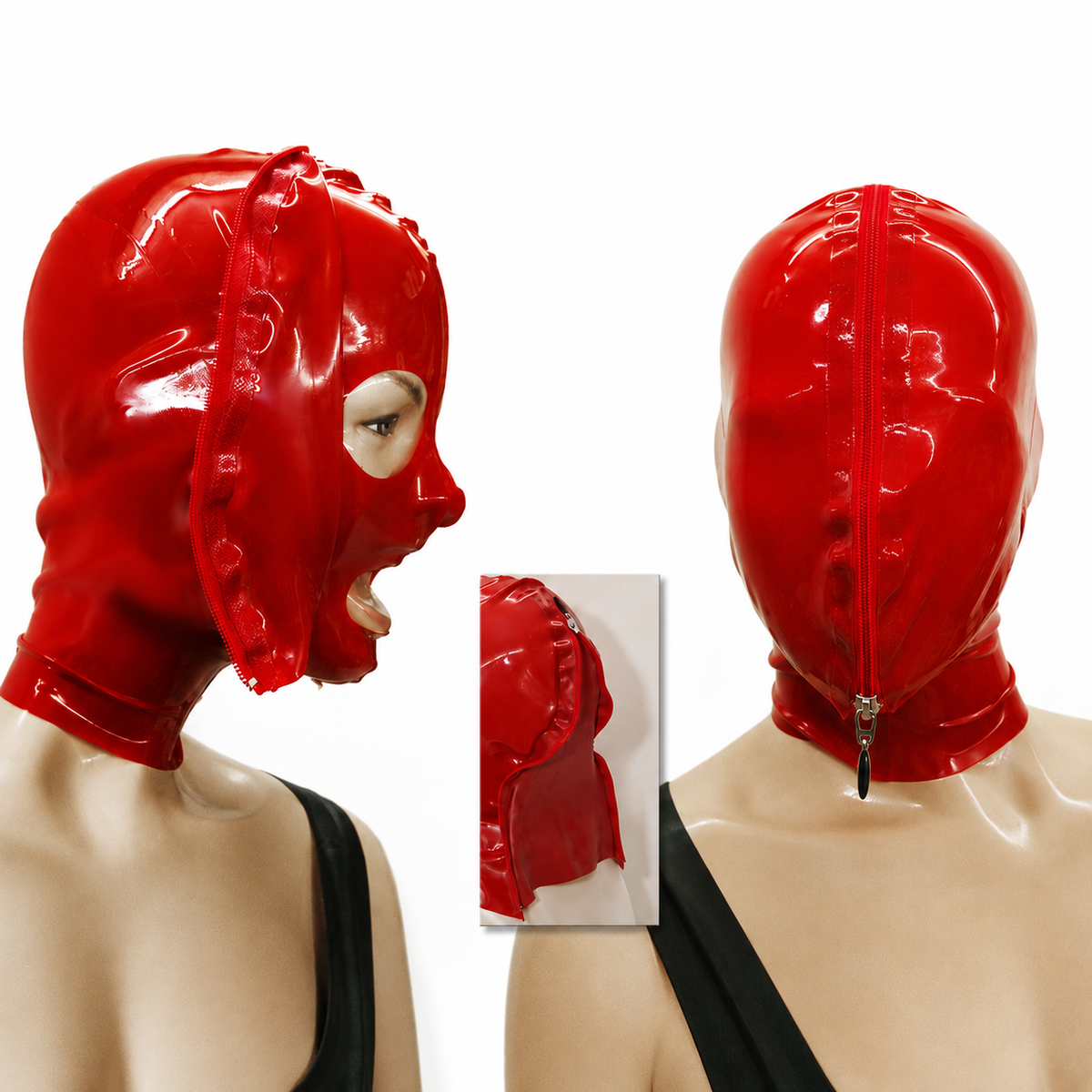 Masque en latex « Face View »