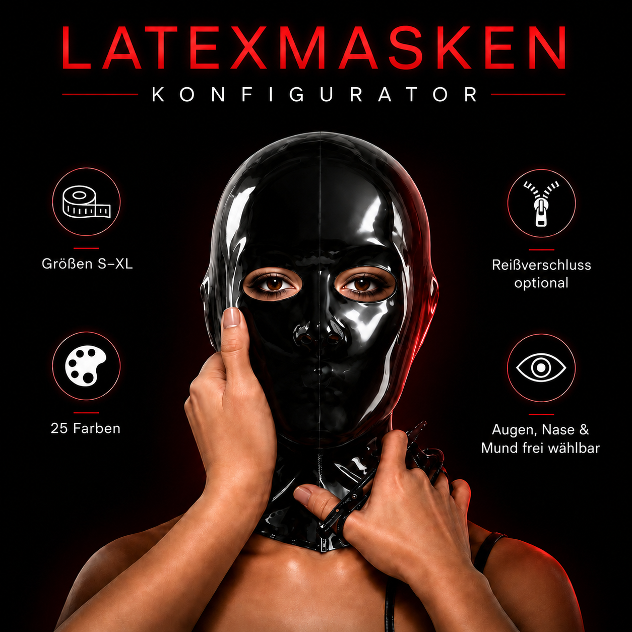 Latex Mask Configurator - Customize Yourself