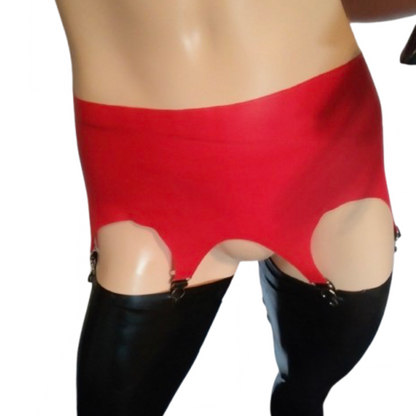 Porte-jarretelles en latex