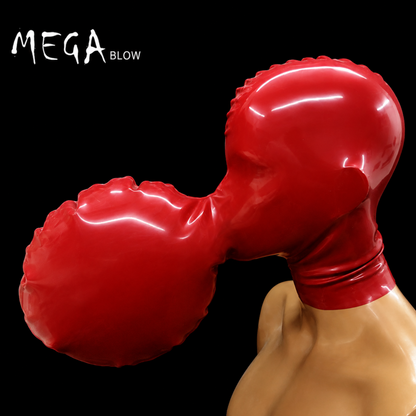 Masque en latex « Mega Blow »