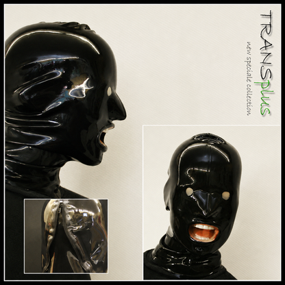 Masque en latex "Trans Plus"