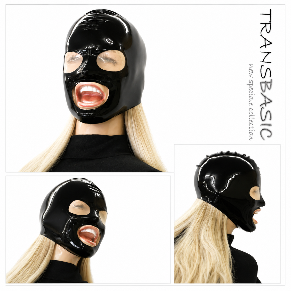 Masque latex "Trans Short Basic"