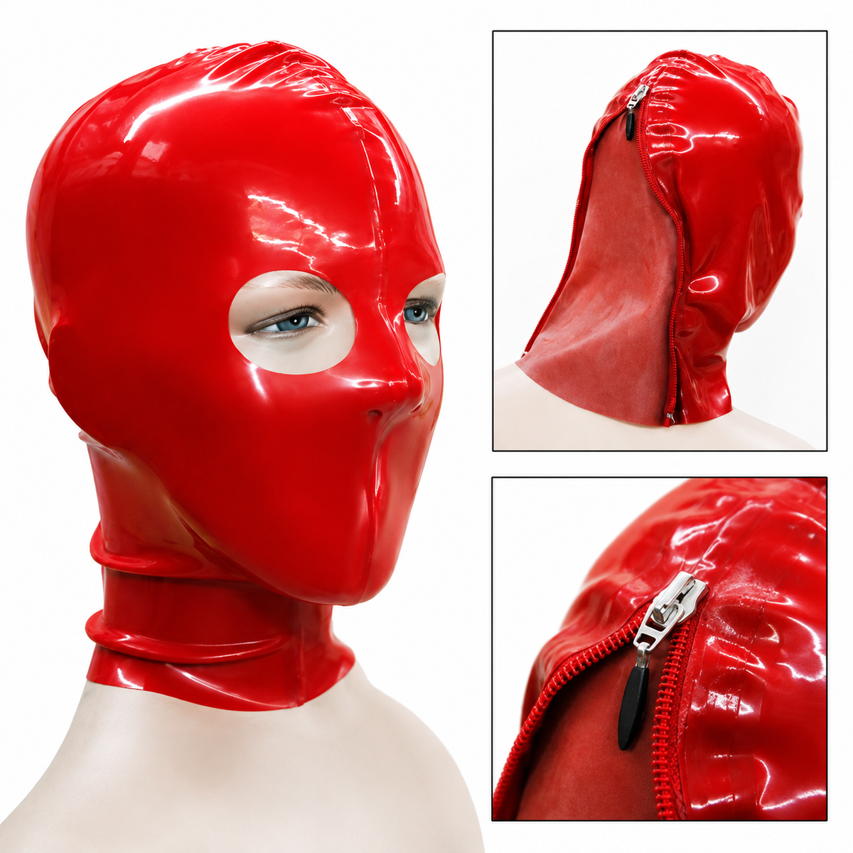Masque en latex « Juste les yeux »