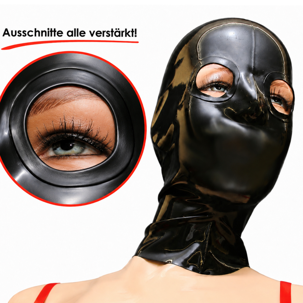 Masque en latex « Edge »