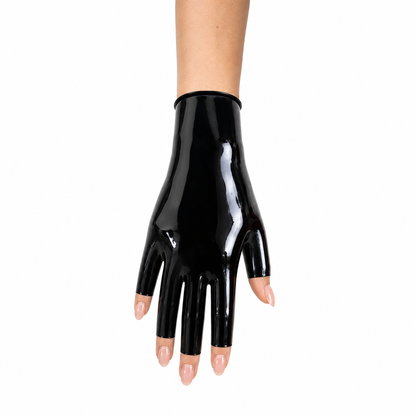 Latex Open Nails Handschuhe kurz | 3 Farben