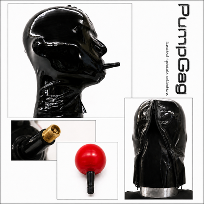 Latexmaske "PumpGag"