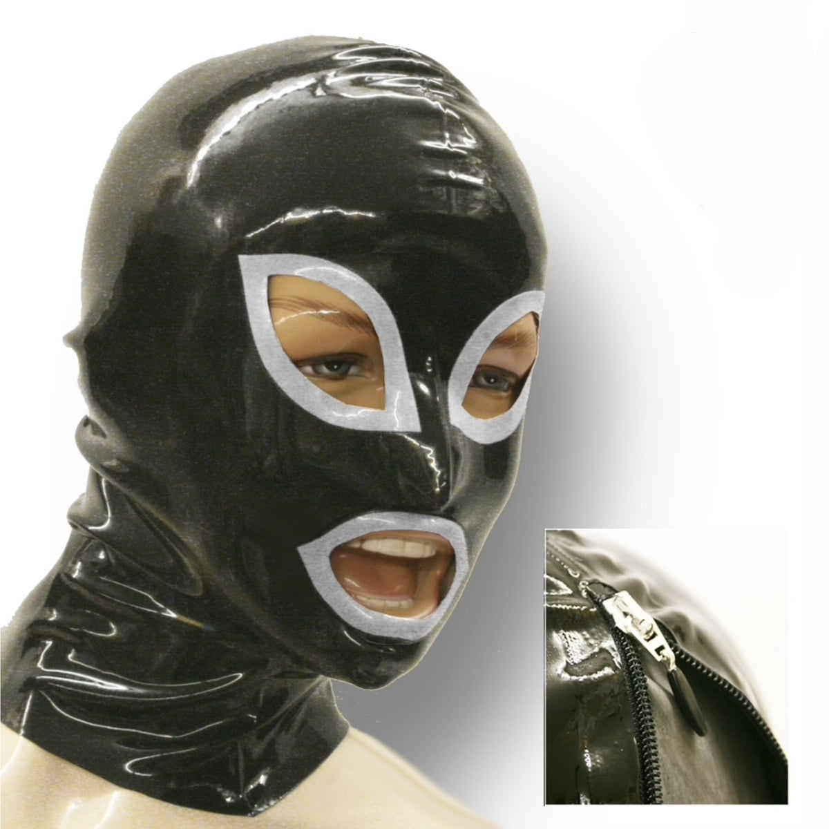 Masque en latex « Stripe Color DIY »