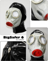 Latex Mask "Big Safer 6"