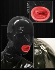Latexmaske "Safer Donut“