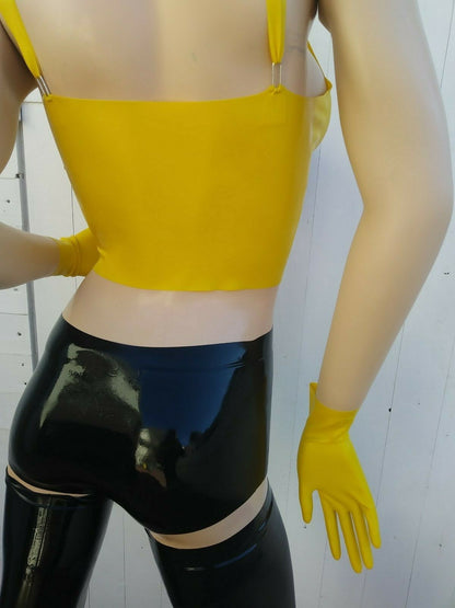 Latex BH lang mit Cups (Bra long)