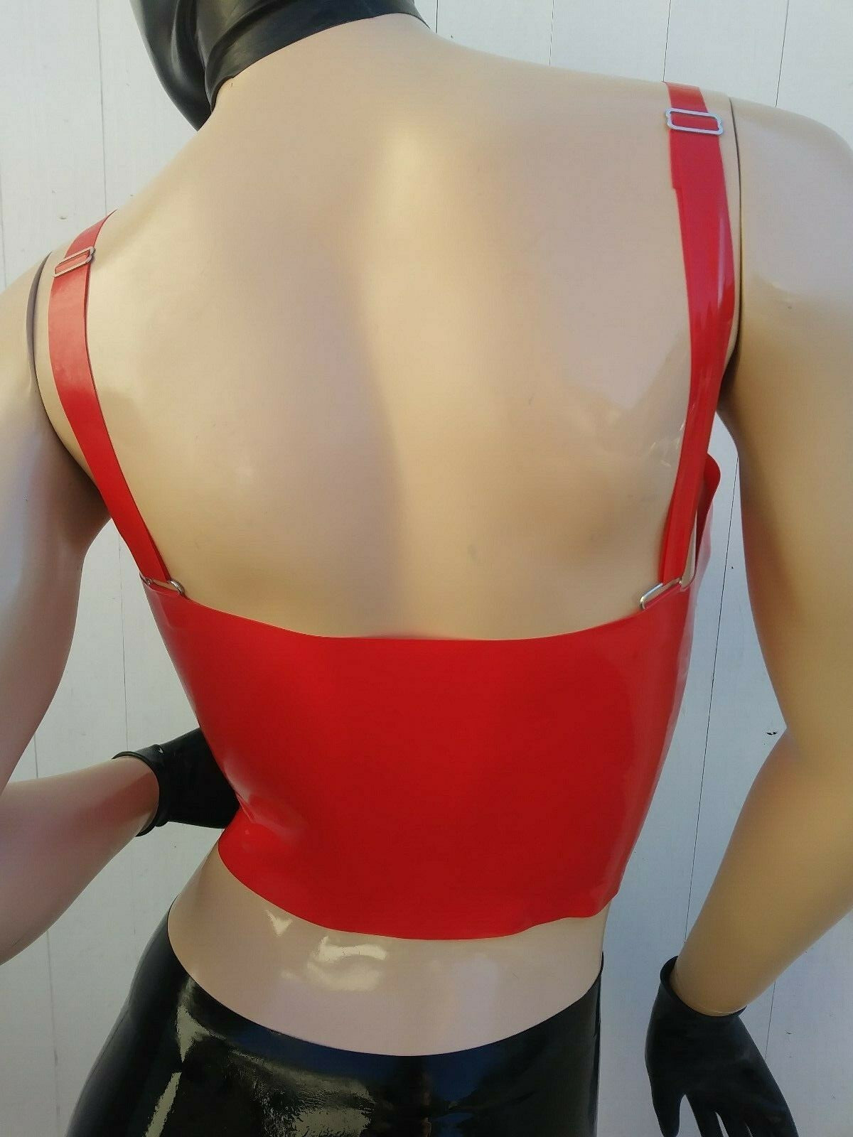 Latex BH lang mit Cups (Bra long)