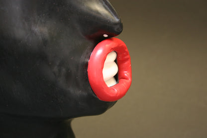 Latexmaske "Big Lips“