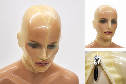 Latex Mask 3-Part - Ergonomically multi-part