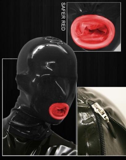 Latexmaske "Safer Donut“