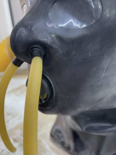 Latexmaske "Toilet 2“