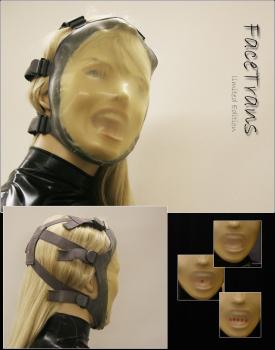 Latexmaske "FACE TRANS"