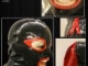Latexmaske "Red Edge“