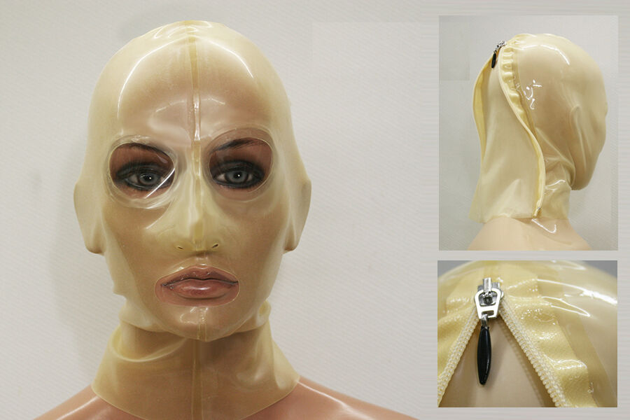 ☀️ LATEXTIL ☀️ Latexmaske "CLEARVIEW" latex mask rubber NEU