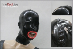 Latexmaske "Fine Lips“