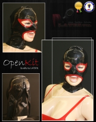 Latexmaske "Open Kit“