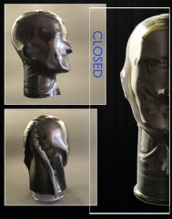 Latexmaske "Closed“