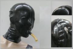 Latexmaske "MouthTube“